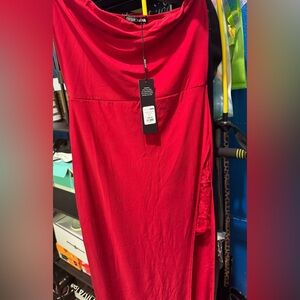 Charlotte Strapless maxi Dress